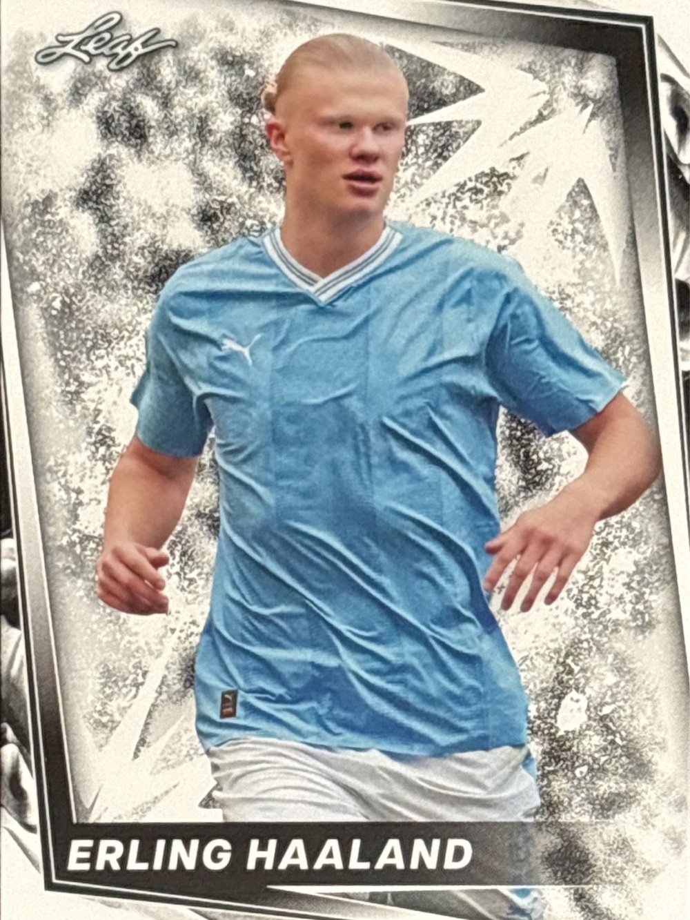 Leaf Erling Haaland Soccer Trading Card